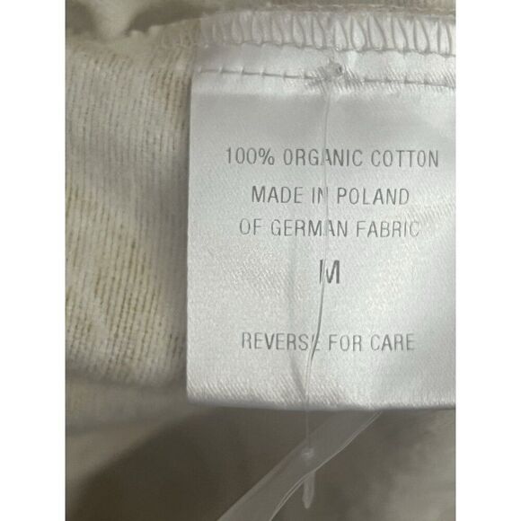 Garnet Hill Organic Cotton Cozy Floral Button-Front Flannel Nightgown - Size M - Picture 8 of 9